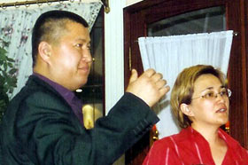 Janibek Ajybekov and Jyldyz Bekenbaeva, Kyrgyz Forum